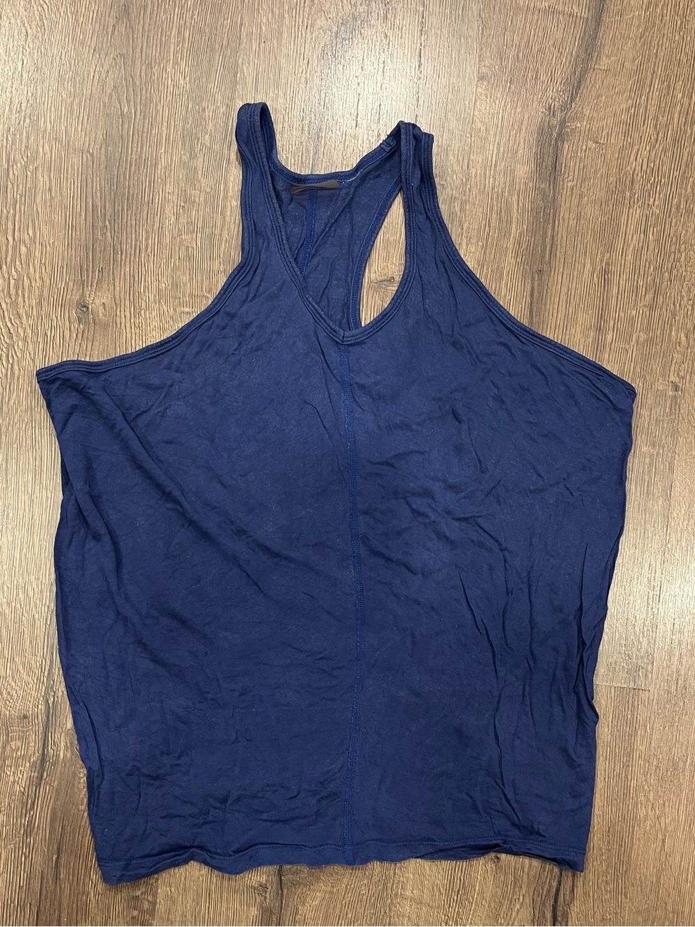 Karma Navy Racerback Muscle Tank